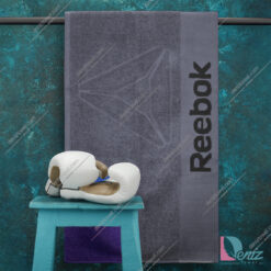 حوله ورزشی Reebok رنگ طوسی تیره