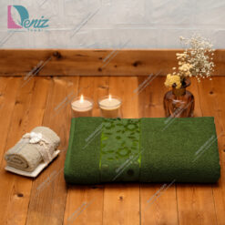 حوله استخری طرح سورپرایز رنگ زیتونی تیره