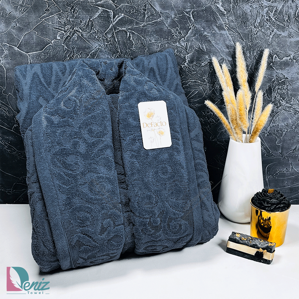 حوله تن پوش طرح الینا رنگ نوک مدادی