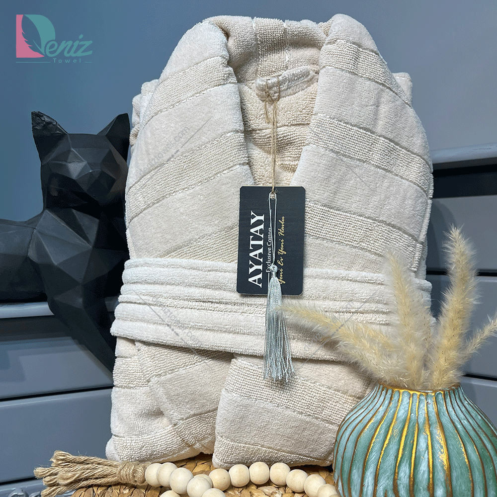 حوله تن پوش ENZO رنگ کرم