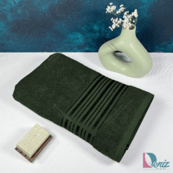 حوله حمامی پدرو رنگ زیتونی تیره