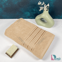 حوله حمامی پدرو رنگ نسکافه ای روشن