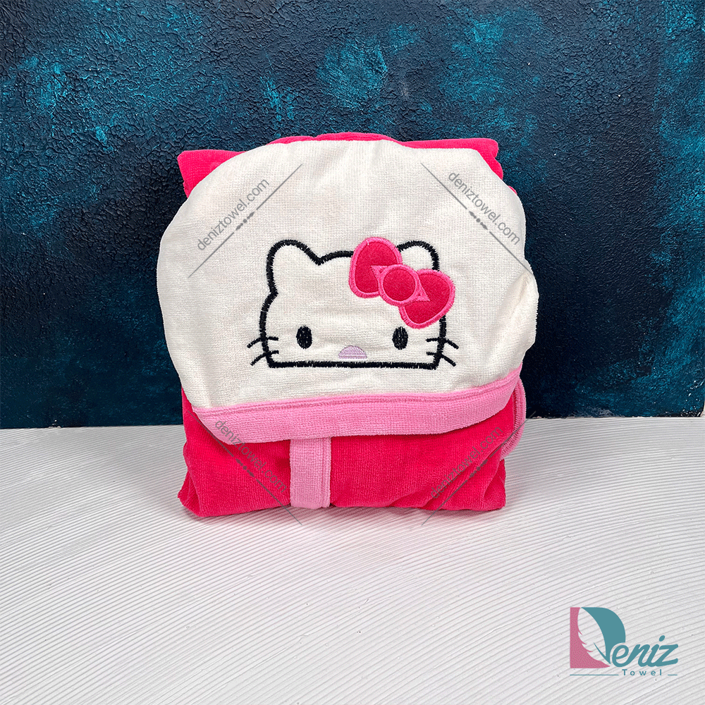 حوله کودک طرح کیتی پاپیون سرخابی