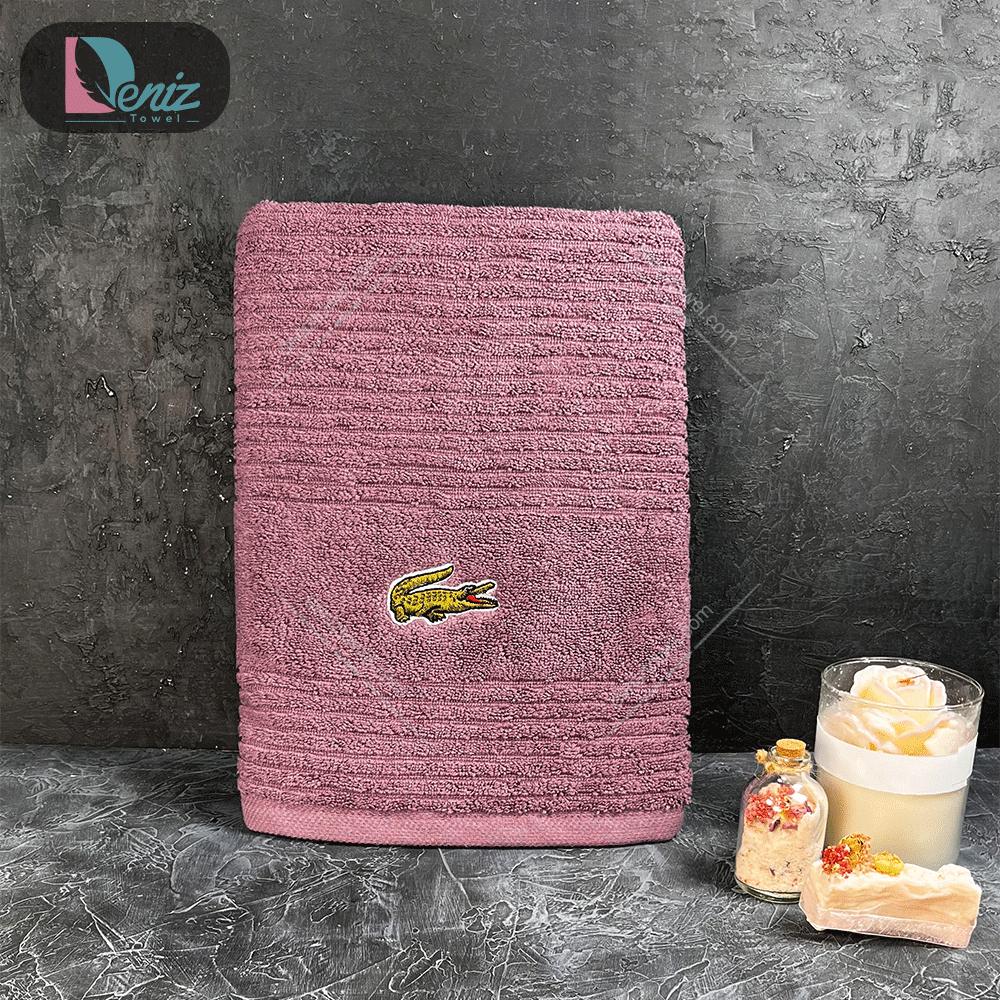 حوله استخری لاگوست رنگ عنابی