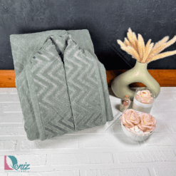 حوله تن پوش دانژه رنگ زیتونی