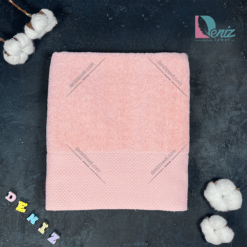 حوله دستی اسکارلت رنگ گلبهی روشن