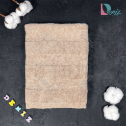 حوله دستی طرح کادیفه رنگ نسکافه ای