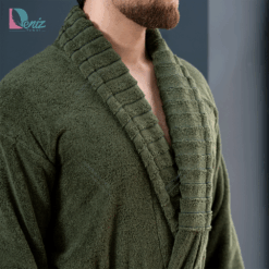 حوله تن پوش ویتو رنگ زیتونی تیره