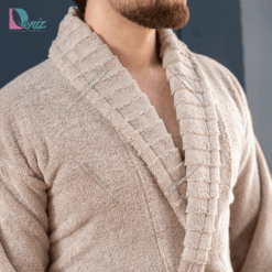 حوله تن پوش ویتو رنگ نسکافه ای