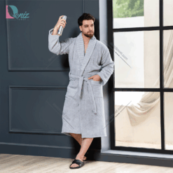 حوله تن پوش ویتو رنگ نقرابی