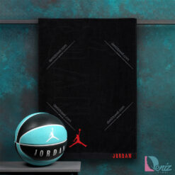 حوله ورزشی JORDAN مشکی قرمز بزرگ