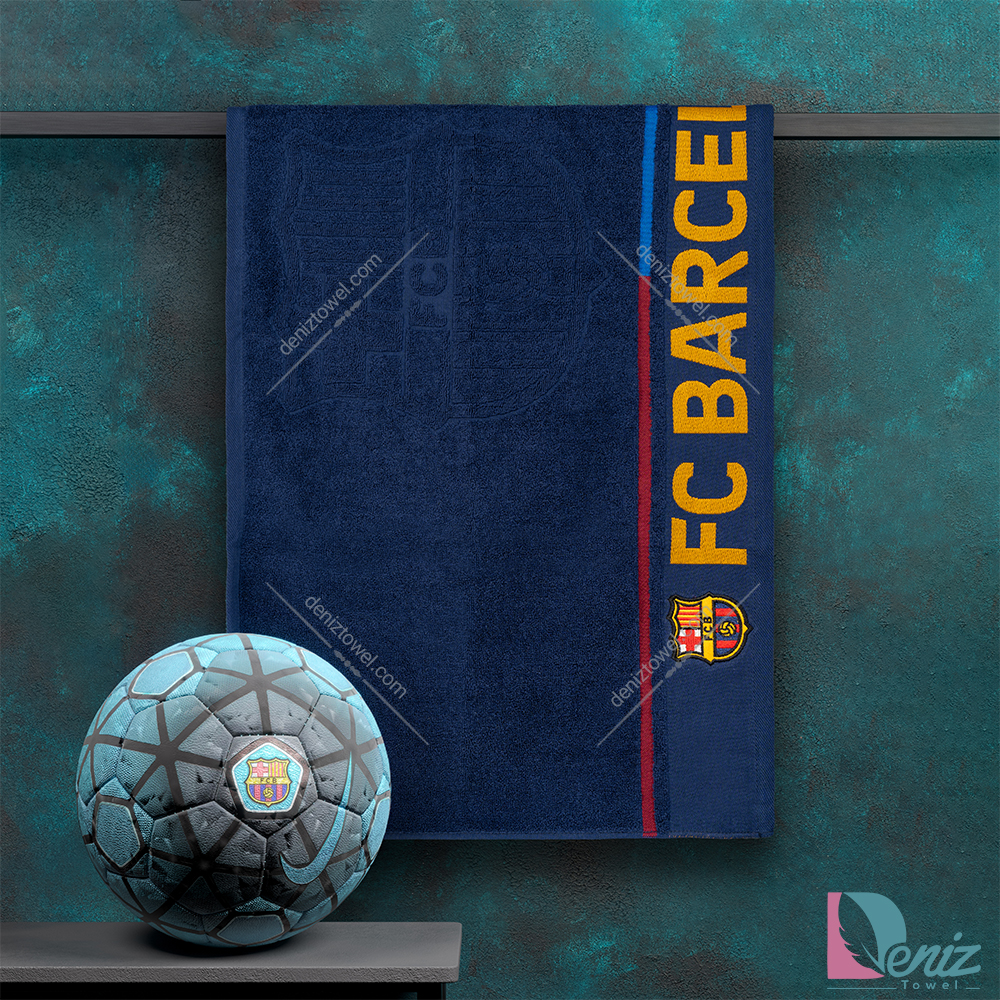 حوله ورزشی Barcelona سرمه ای