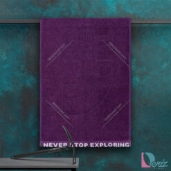 حوله ورزشی North Face بنفش