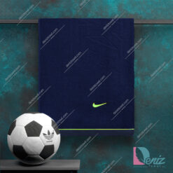 حوله ورزشی NIKE سرمه ای سبز بزرگ