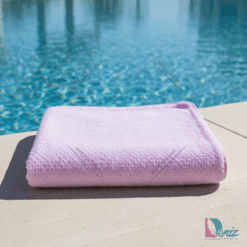 حوله استخری میکروفایبر لایف رنگ یاسی