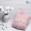 حوله تن پوش Cotton Life رنگ کالباسی روشن