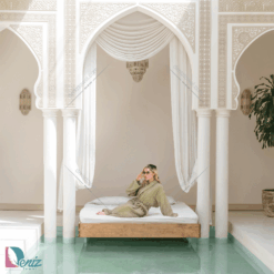 حوله تن پوش seta رنگ زیتونی
