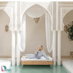 حوله تن پوش seta رنگ طوسی