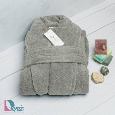 حوله تن پوش بلو طرح ماکرو رنگ سدری